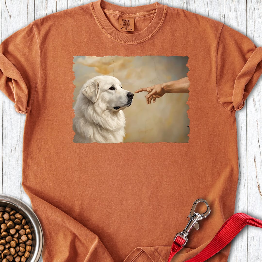 Great Pyrenees Creation Premium Tee — Yam