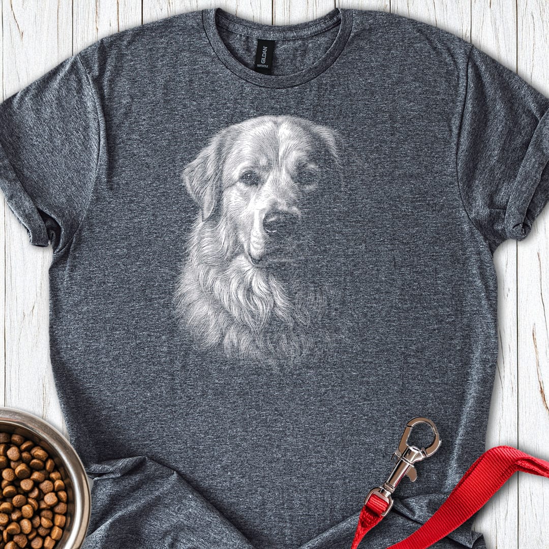 Great Pyrenees Engraved — Dark Heather