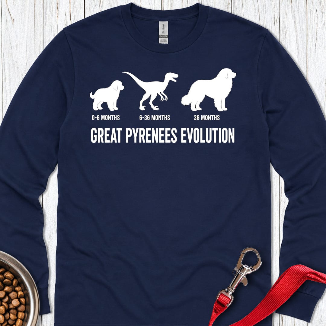 Great Pyrenees Evolution Long Sleeve — Navy