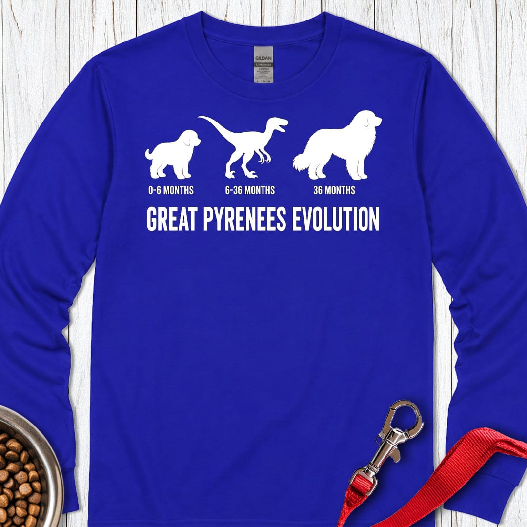 Great Pyrenees Evolution Long Sleeve — Royal