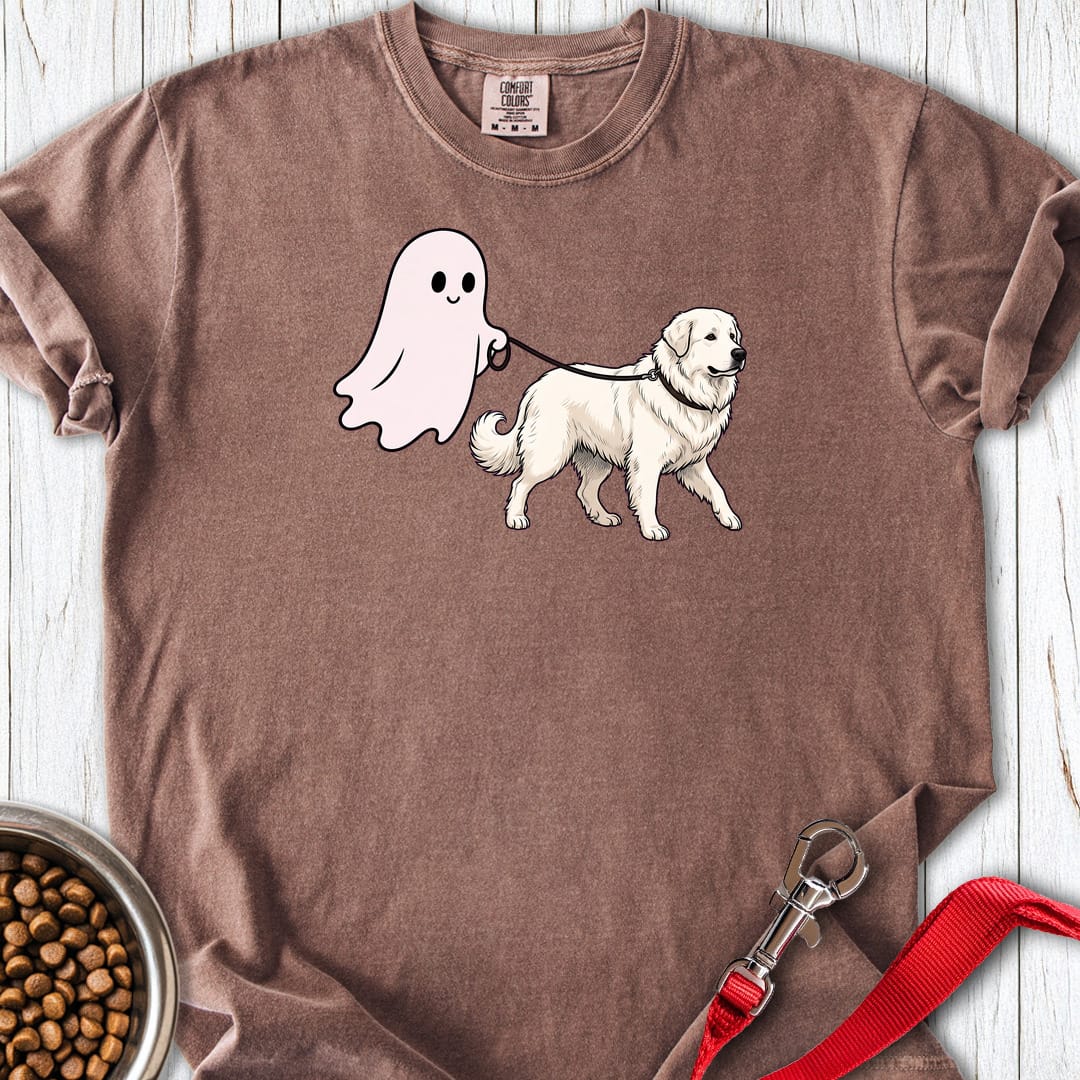 Great Pyrenees Ghost Walk Premium Tee Espresso