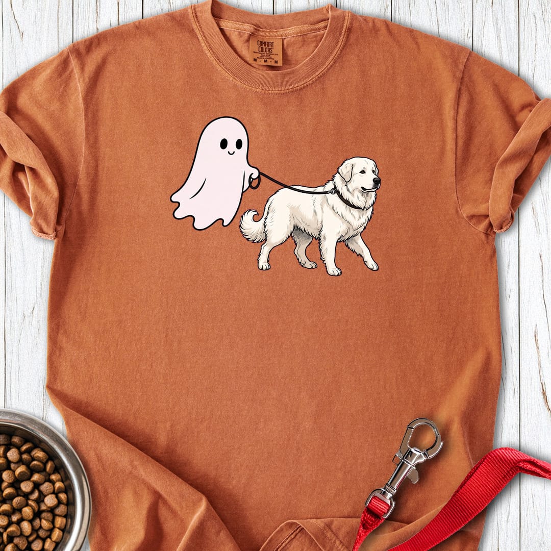 Great Pyrenees Ghost Walk Premium Tee Yam