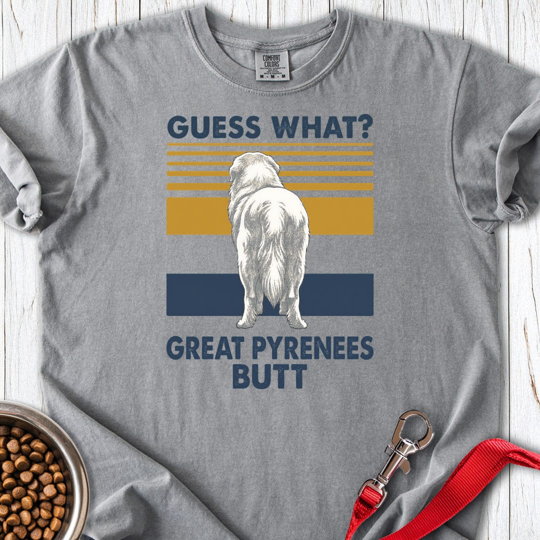 Great Pyrenees Guess What Premium Tee — Grey