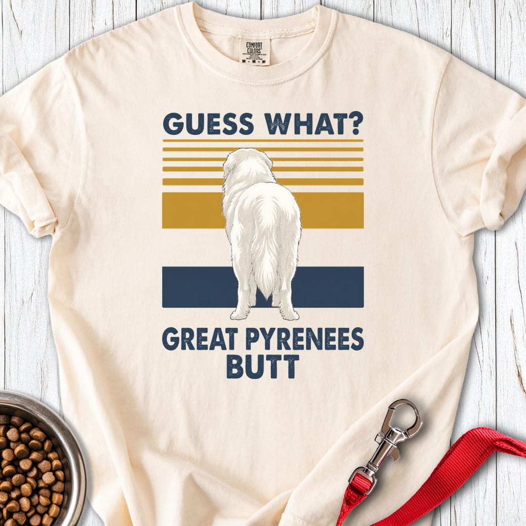 Great Pyrenees Guess What Premium Tee — Ivory