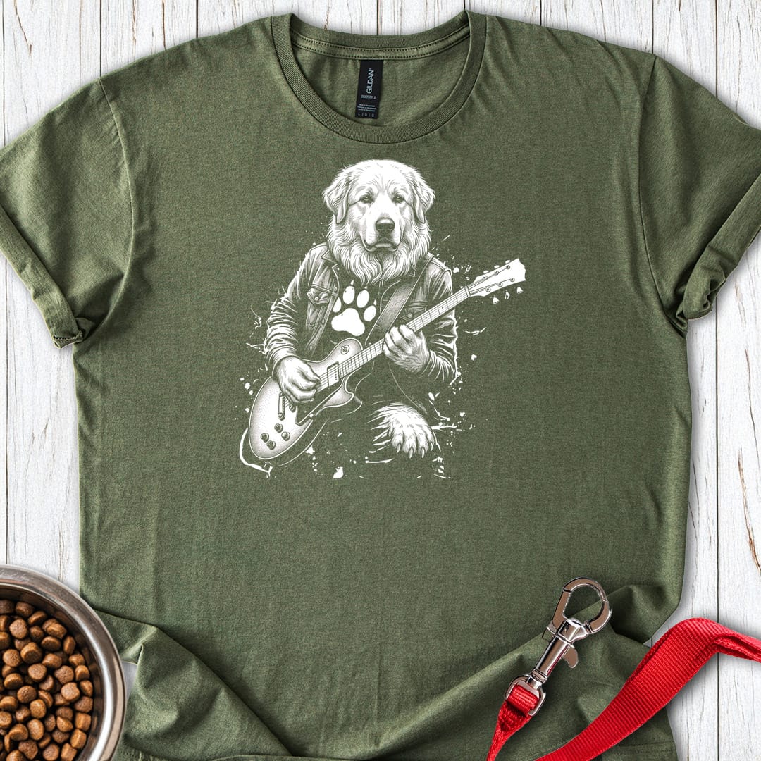 Great Pyrenees Guitar — Military Green