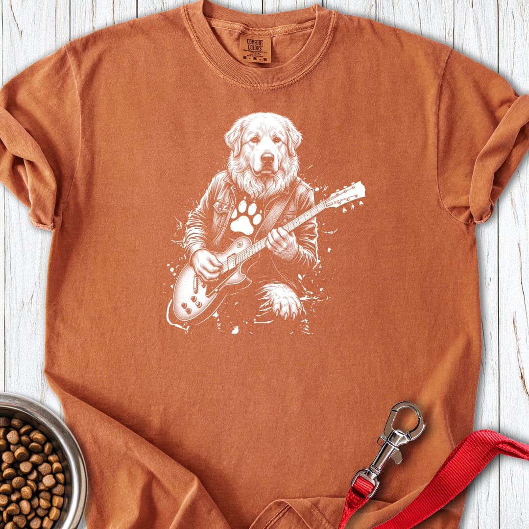 Great Pyrenees Guitar Premium Tee Yam