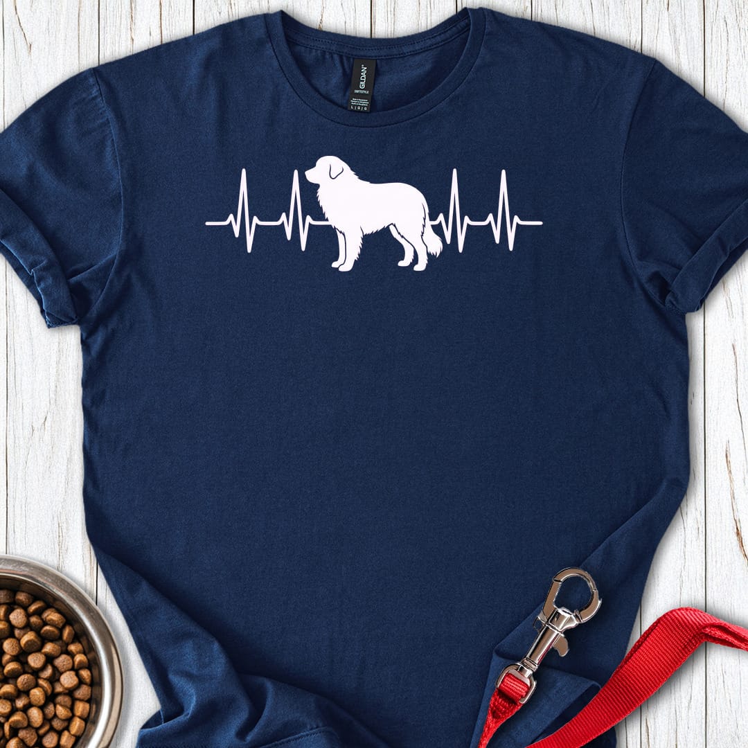 Great Pyrenees Heartbeat — Navy