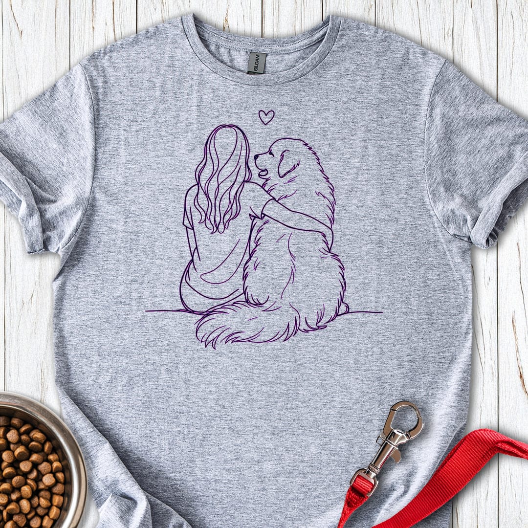 Great Pyrenees Hug Sport Grey