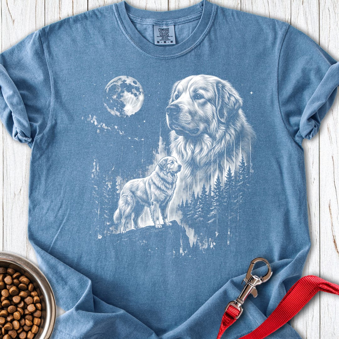 Great Pyrenees Moonlight Premium Tee — Blue Jean