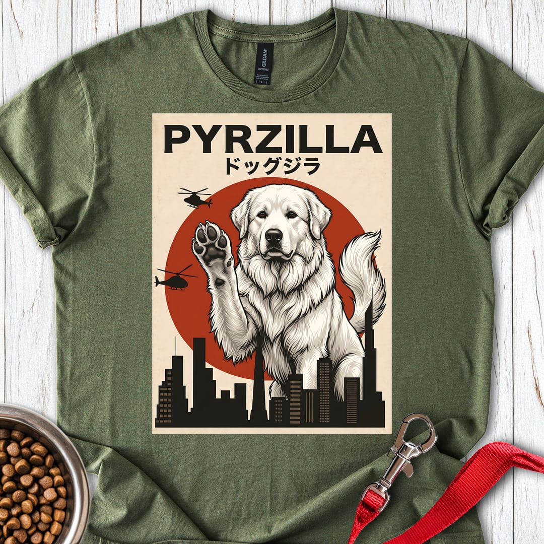 Great Pyrenees Pyrzilla — Military Green