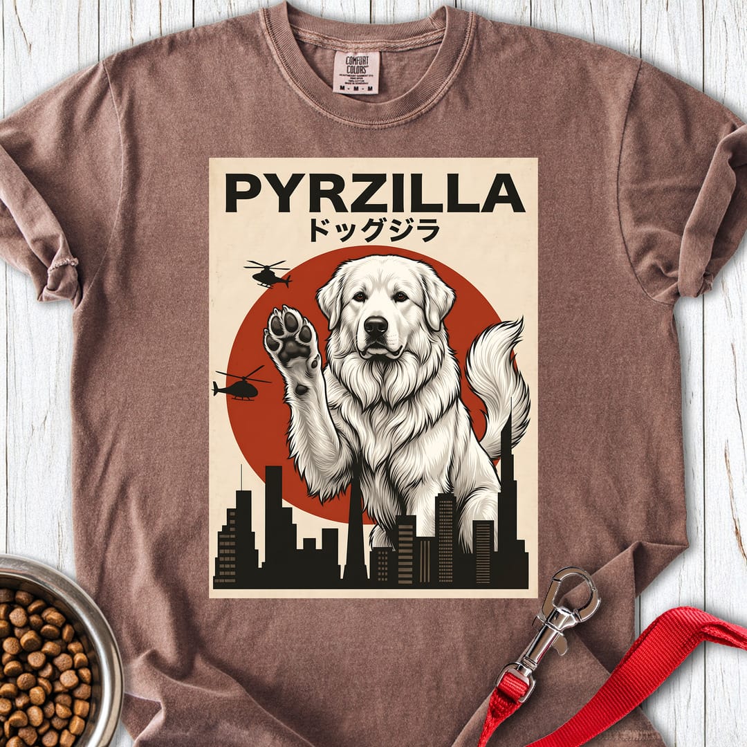 Great Pyrenees Pyrzilla Premium Tee Espresso