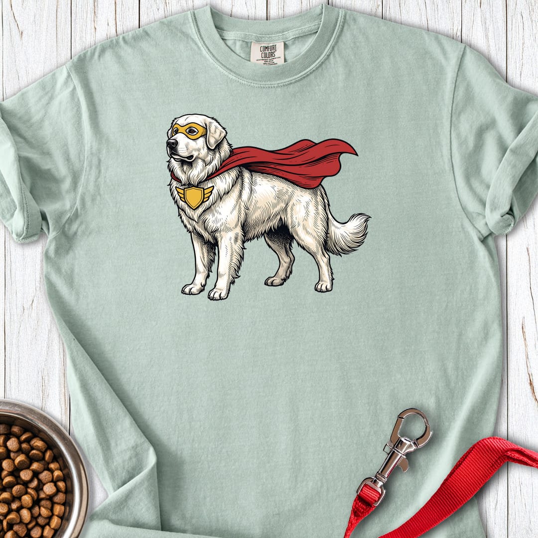 Great Pyrenees Superhero Premium Tee — Bay