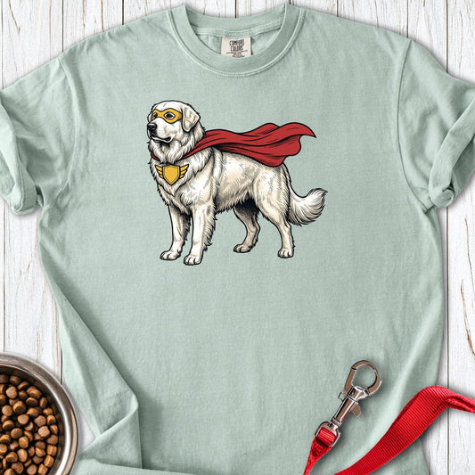 Great Pyrenees Superhero Premium Tee Bay