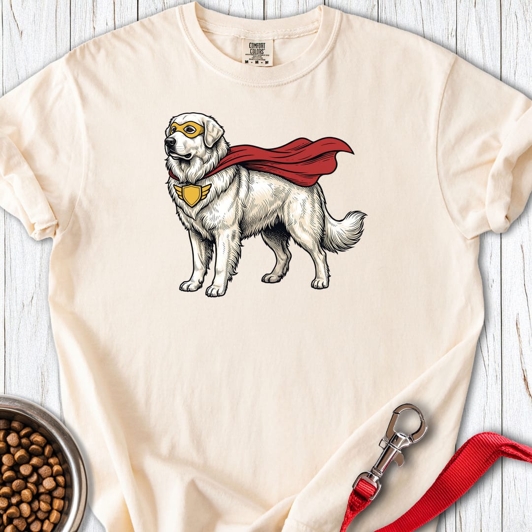 Great Pyrenees Superhero Premium Tee — Ivory