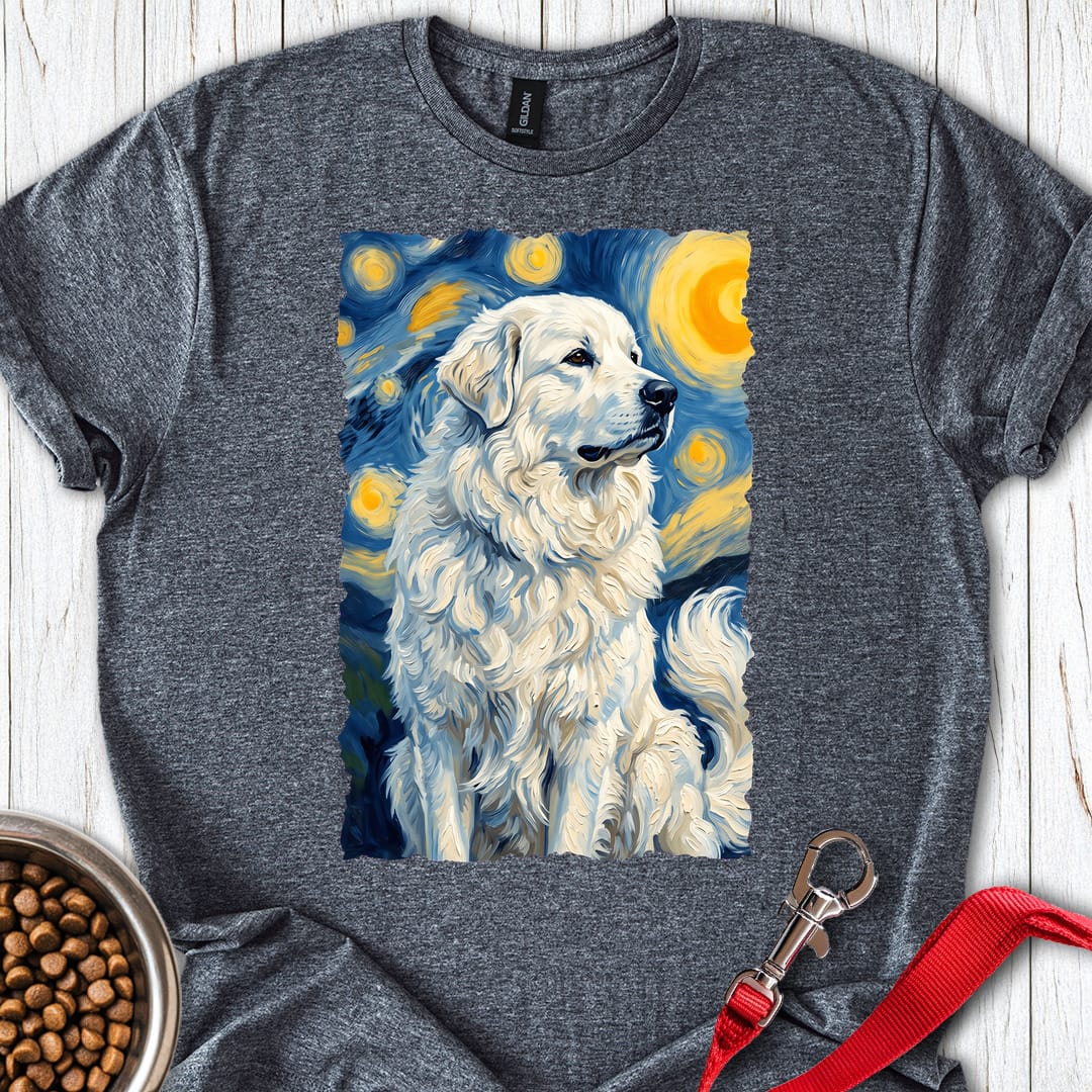 Great Pyrenees Van Gogh — Dark Heather