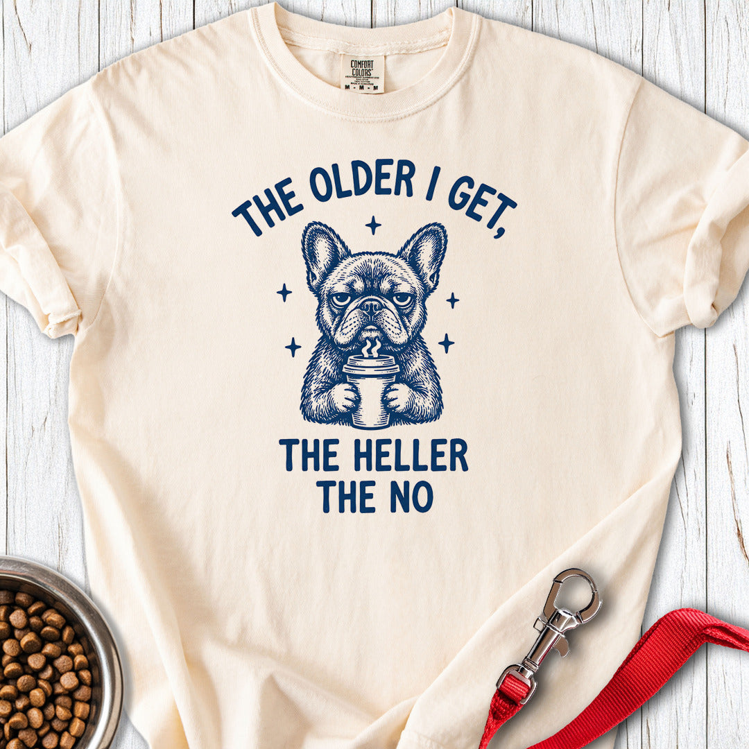 Grumpy French Bulldog Premium Tee Ivory