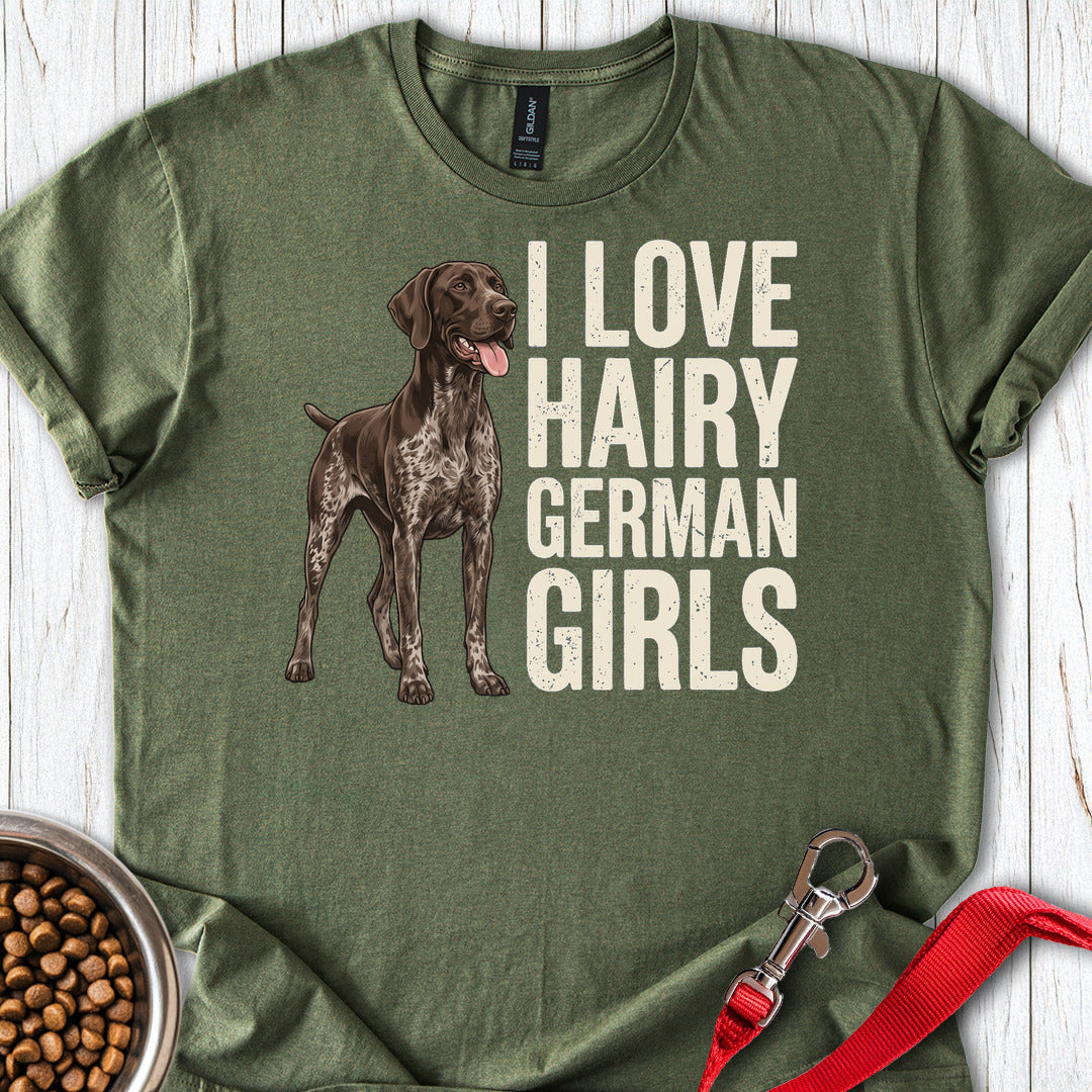 Hairy German Shorthaired Pointer Military Green