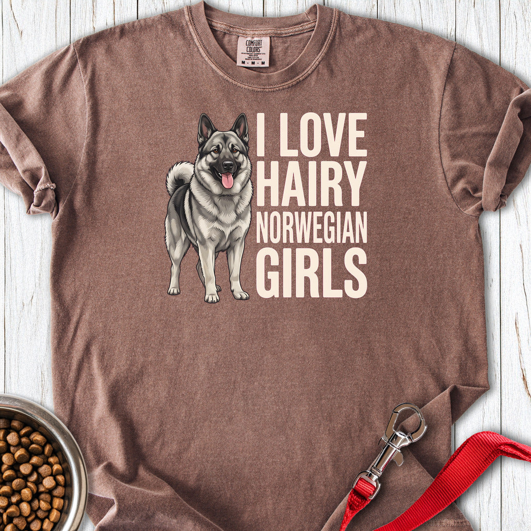 Hairy Girls Premium Tee — Espresso
