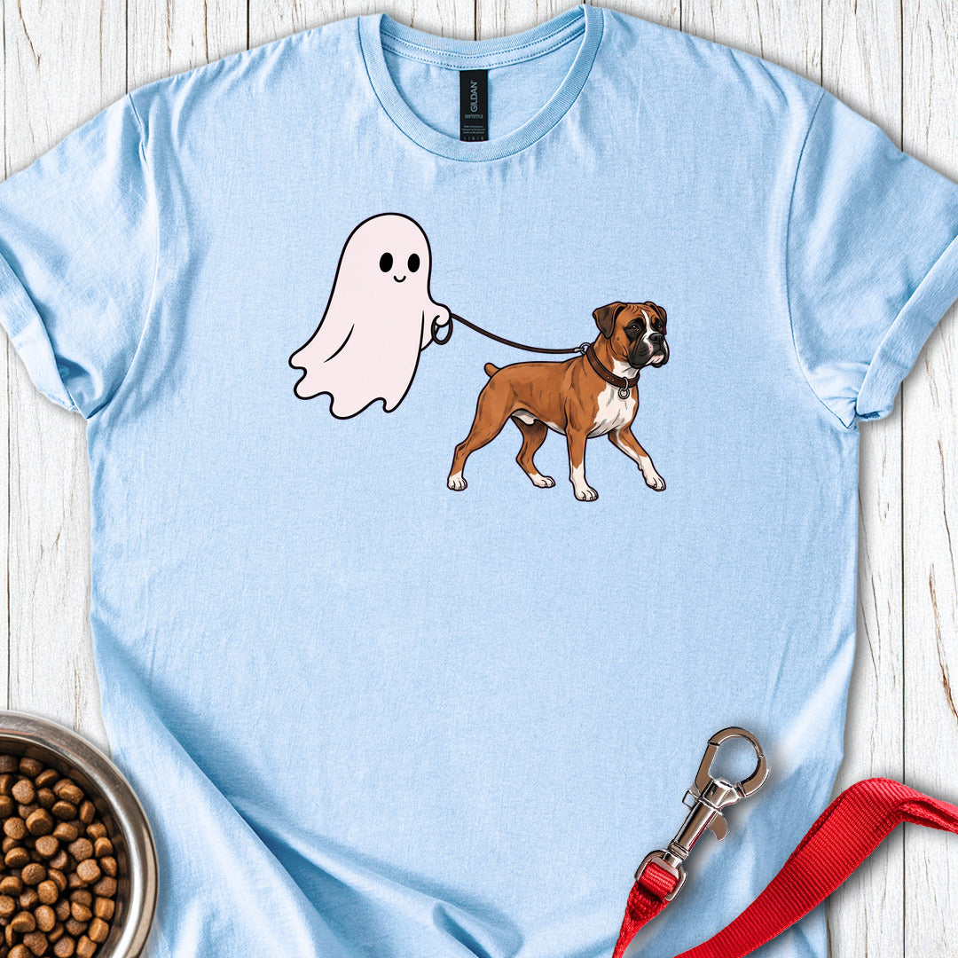 Halloween Ghost Boxer — Light Blue