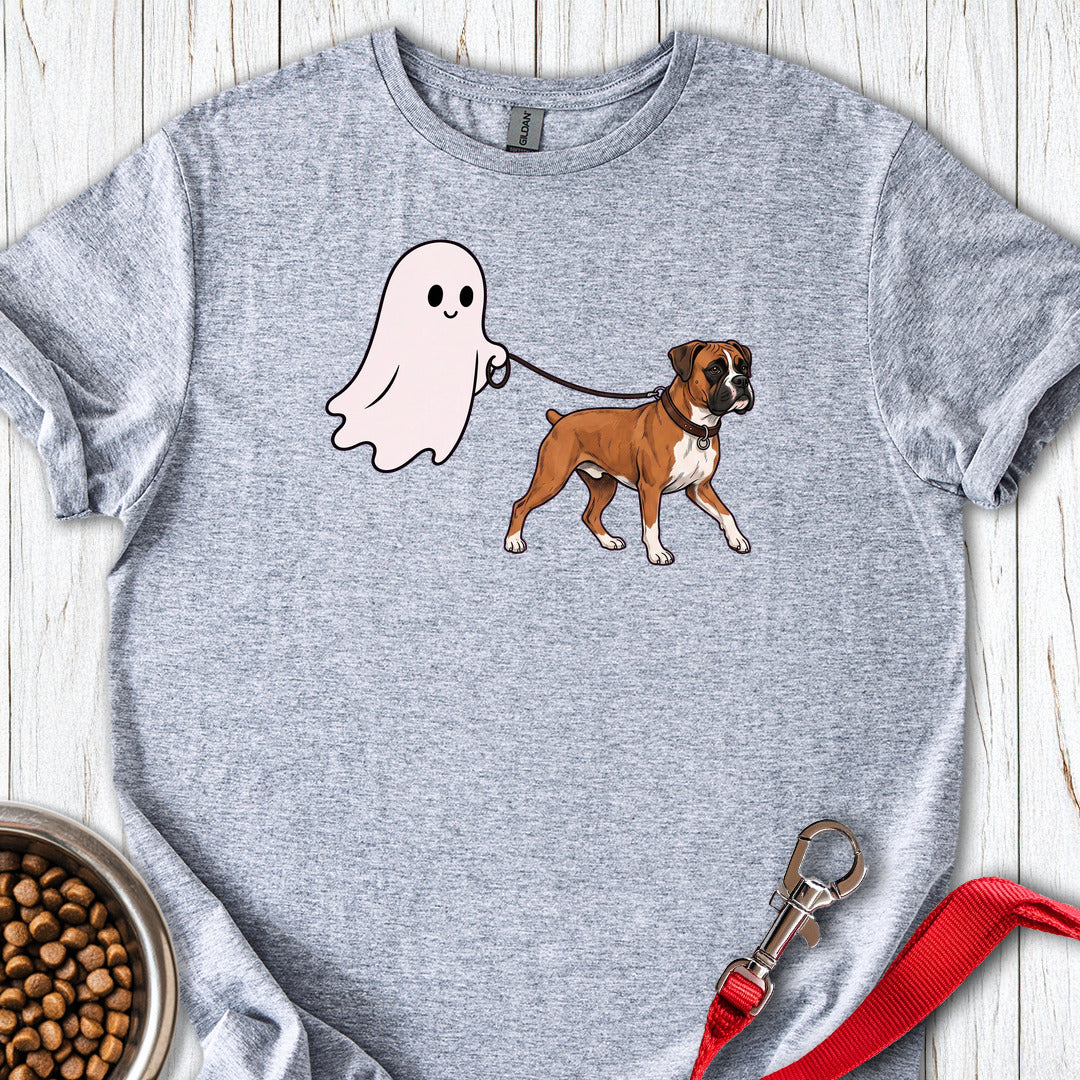 Halloween Ghost Boxer — Sport Grey