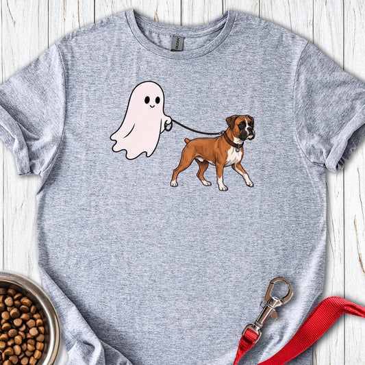 Halloween Ghost Boxer — Sport Grey