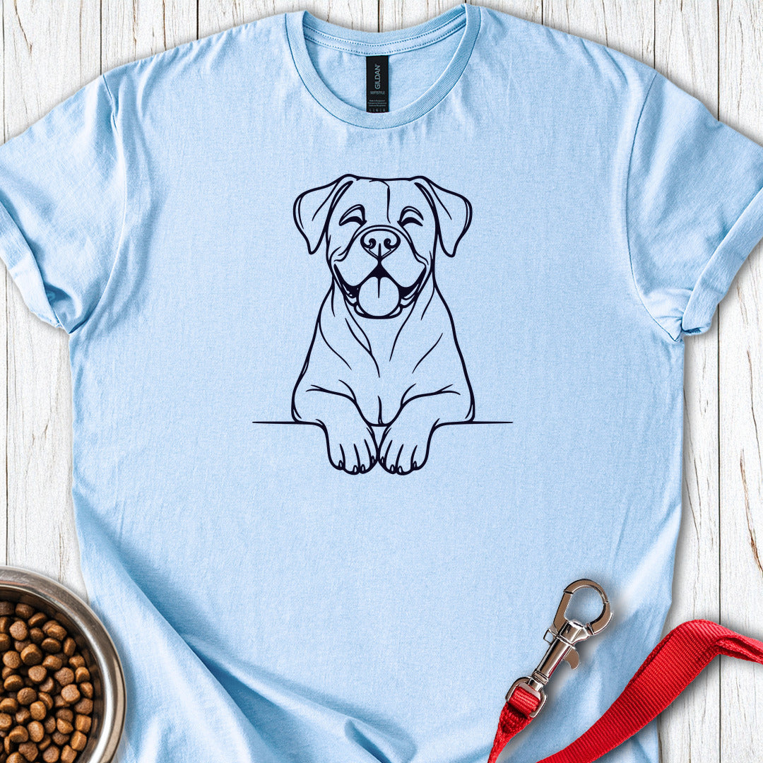 Happy Boxer — Light Blue