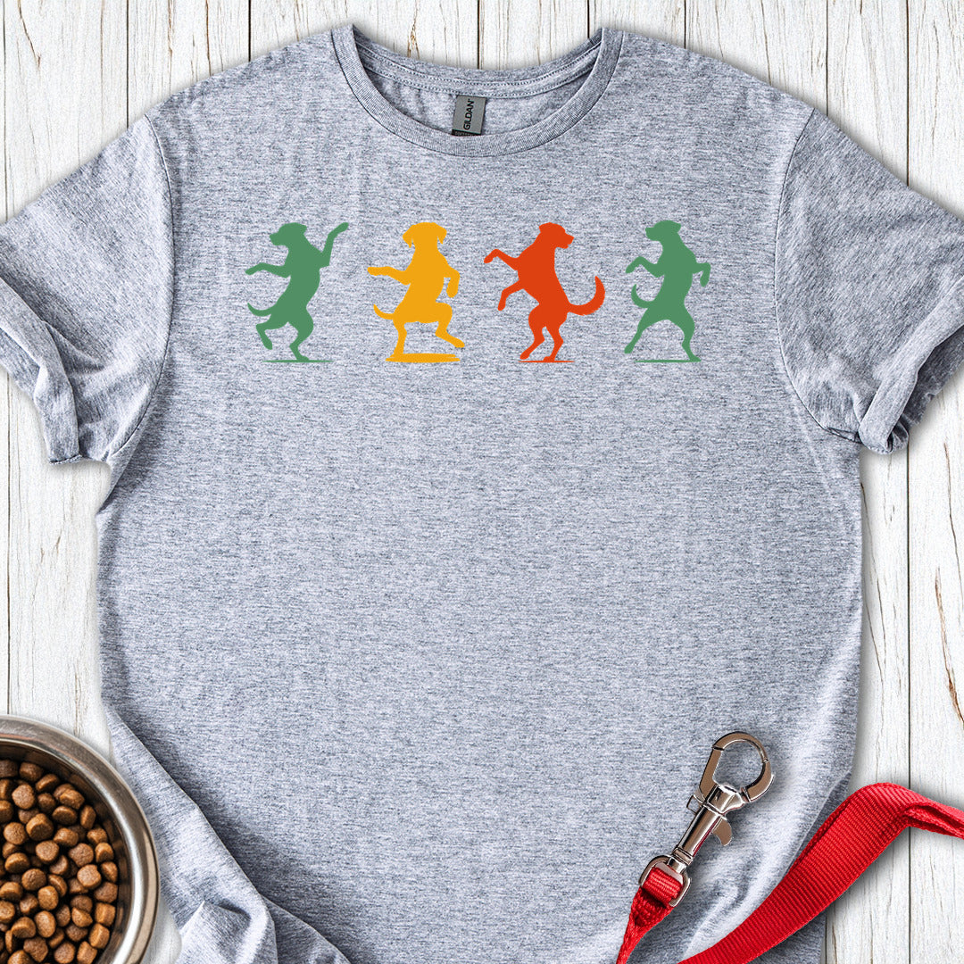 Happy Dancing Labradors Sport Grey