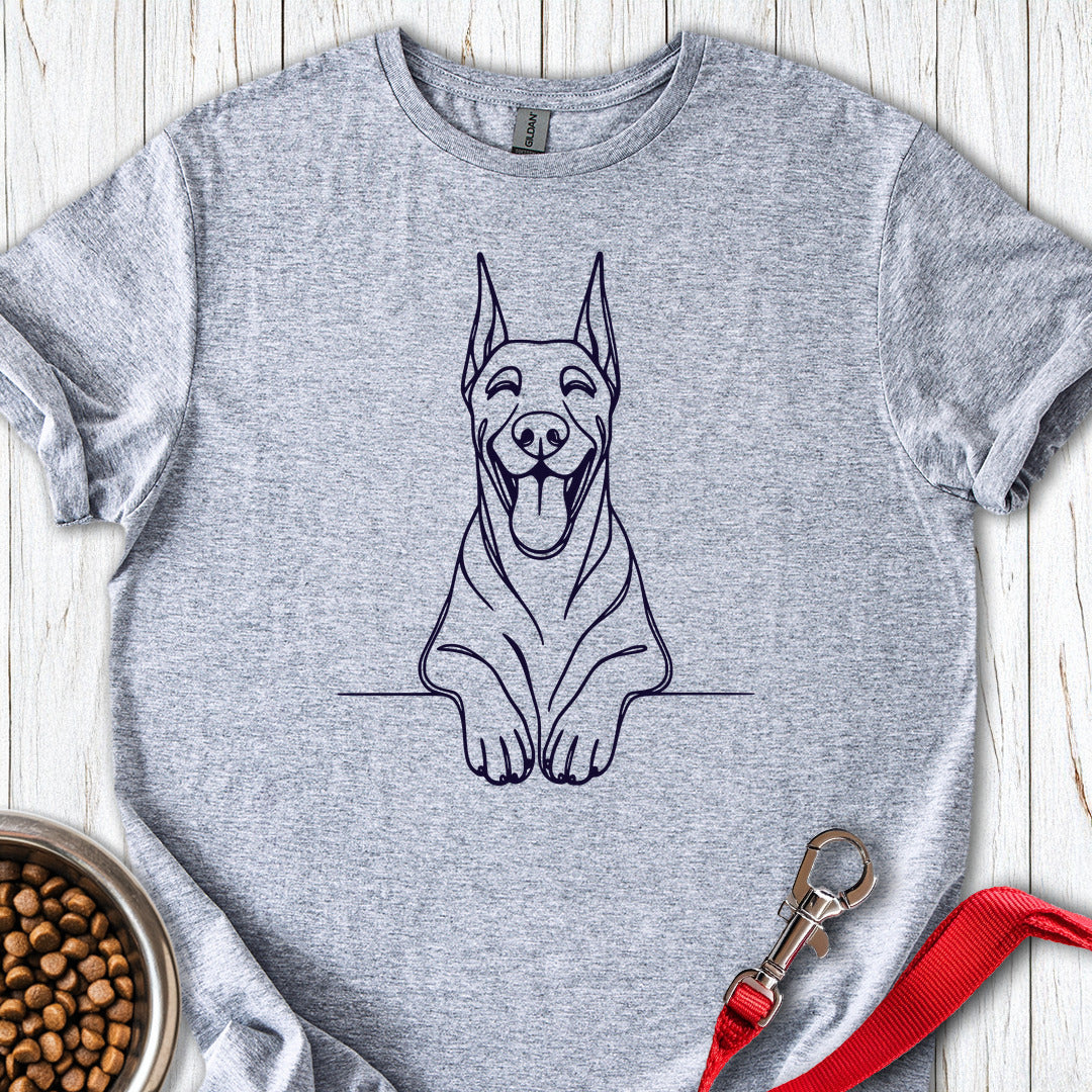 Happy Dobermann — Sport Grey