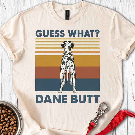 Harlequin Great Dane Butt Natural