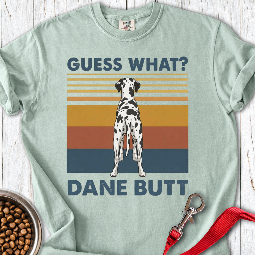 Harlequin Great Dane Butt Premium Tee — Bay