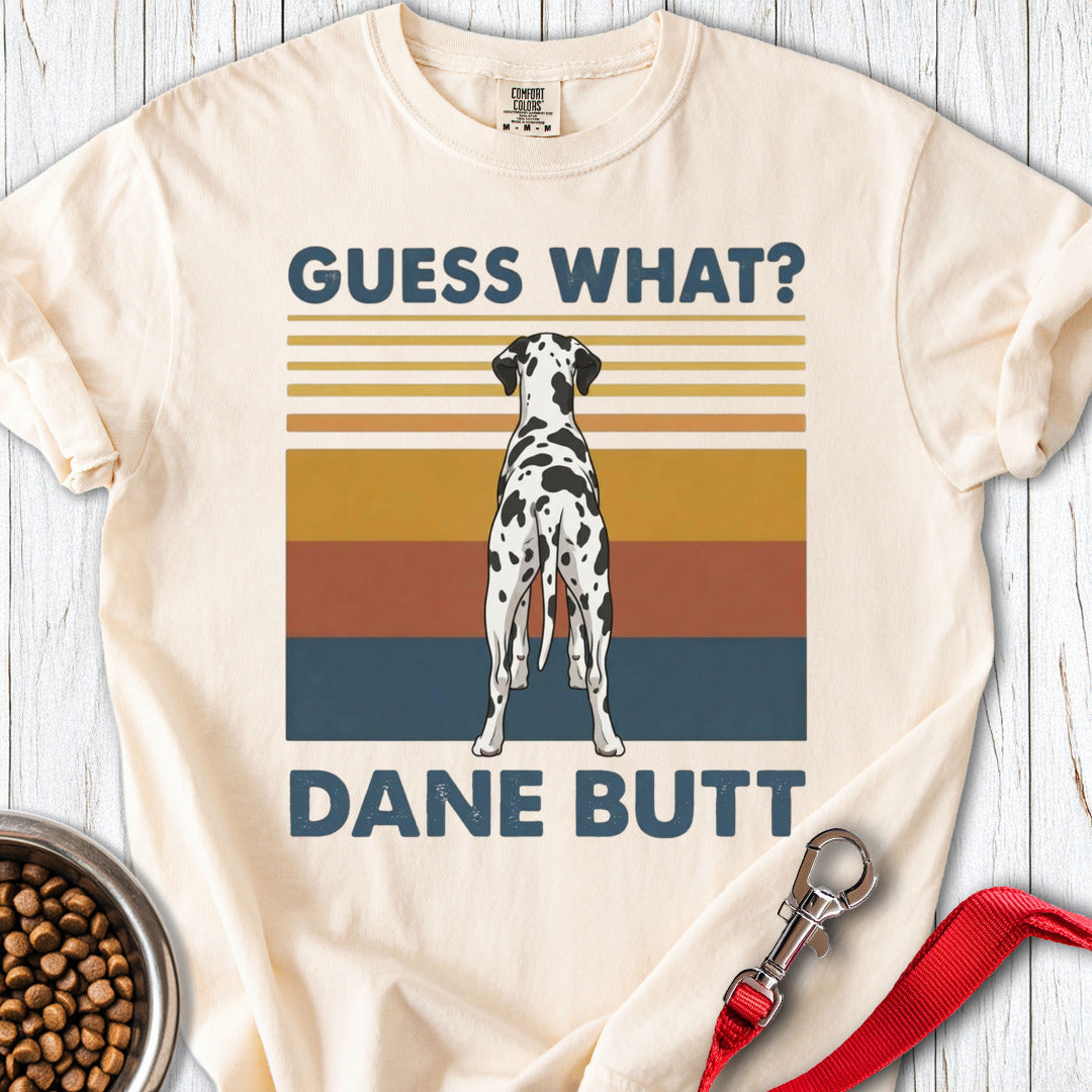 Harlequin Great Dane Butt Premium Tee — Ivory
