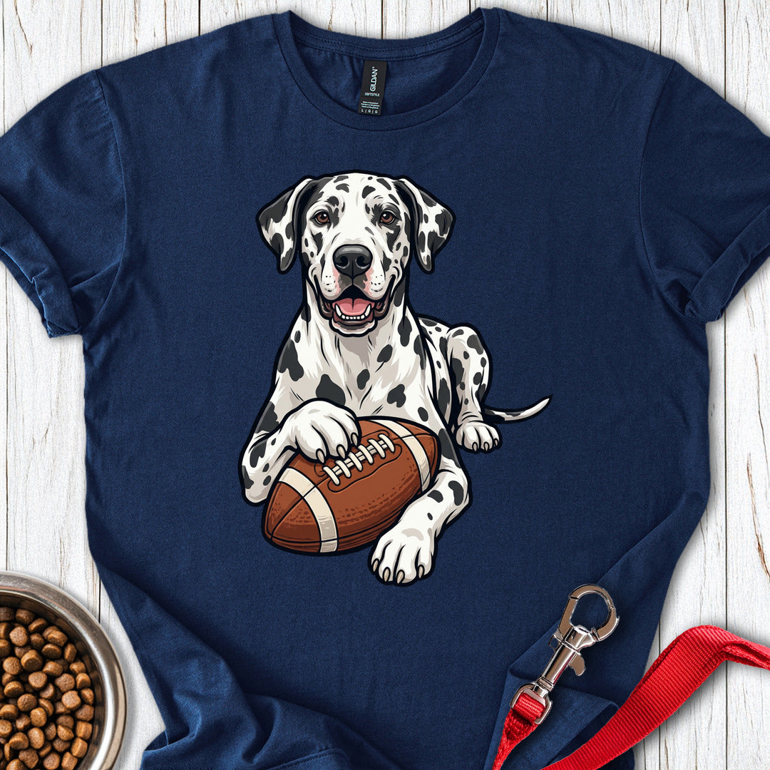Harlequin Great Dane Football Navy