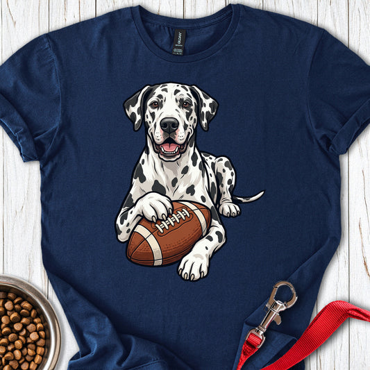 Harlequin Great Dane Football Navy