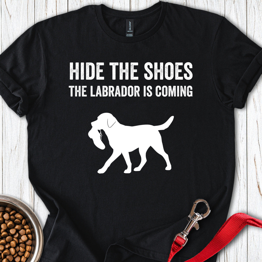 Hide the Shoes Labrador Black