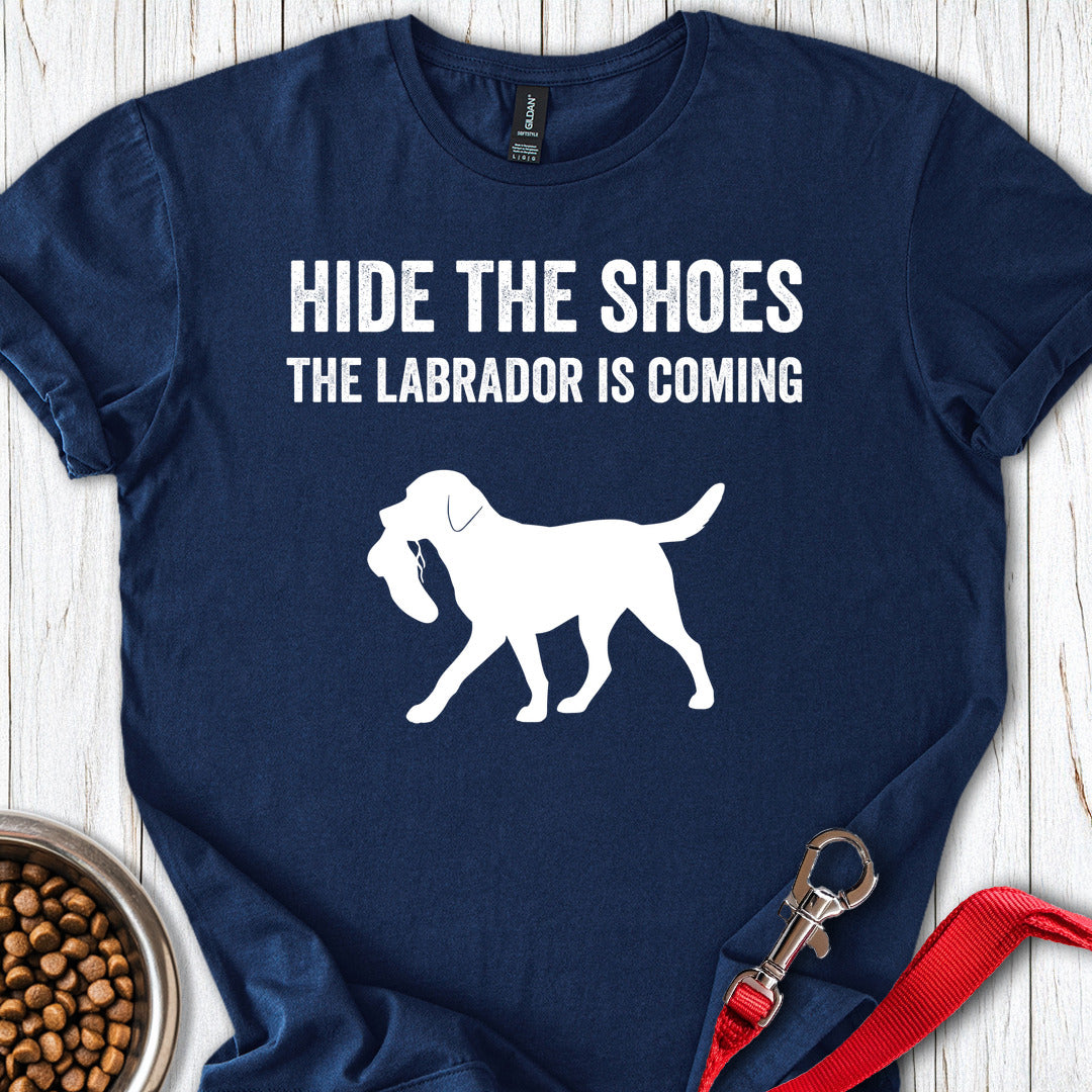 Hide the Shoes Labrador Navy