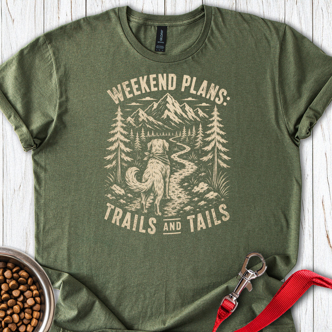 Hiking Golden Retriever Military Green