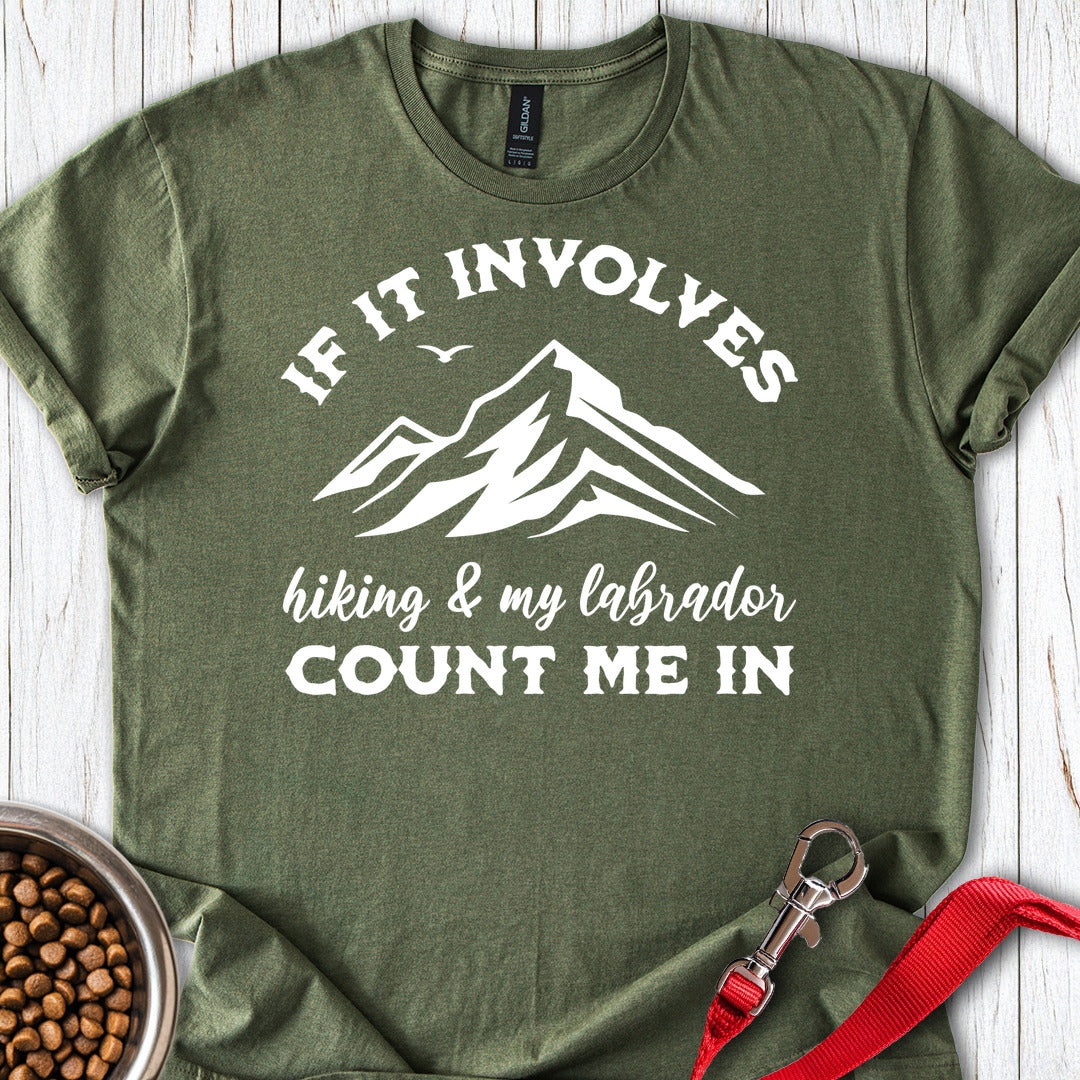 Hiking & My Labrador Military Green