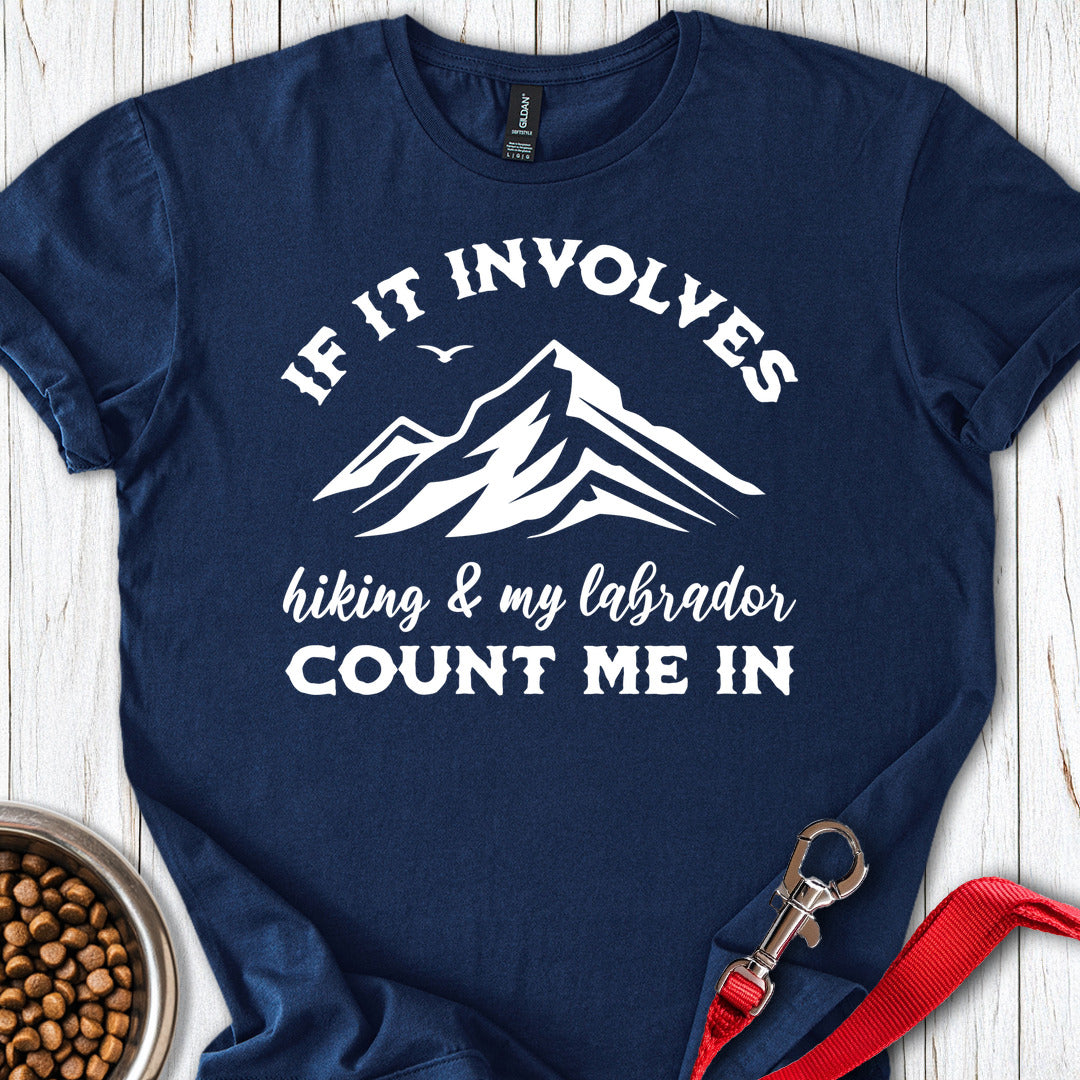 Hiking & My Labrador Navy