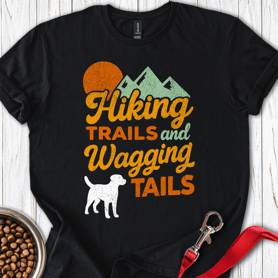 Hiking Trails and Wagging Tails Black