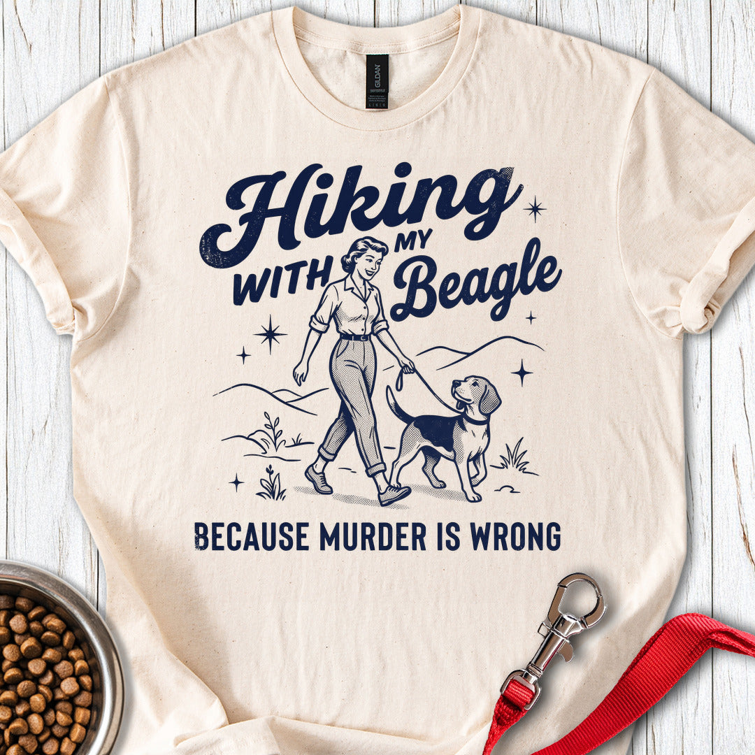 Hiking With My Beagle Natural