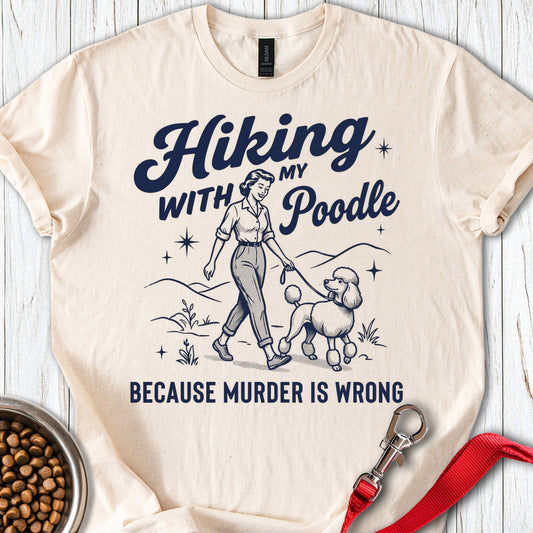 Hiking With My Poodle Natural