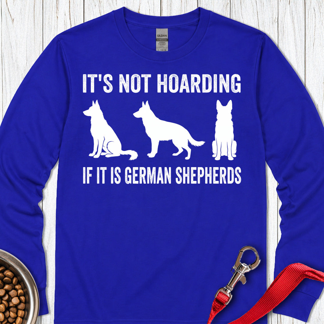 Hoarding German Shepherds Long Sleeve — Royal
