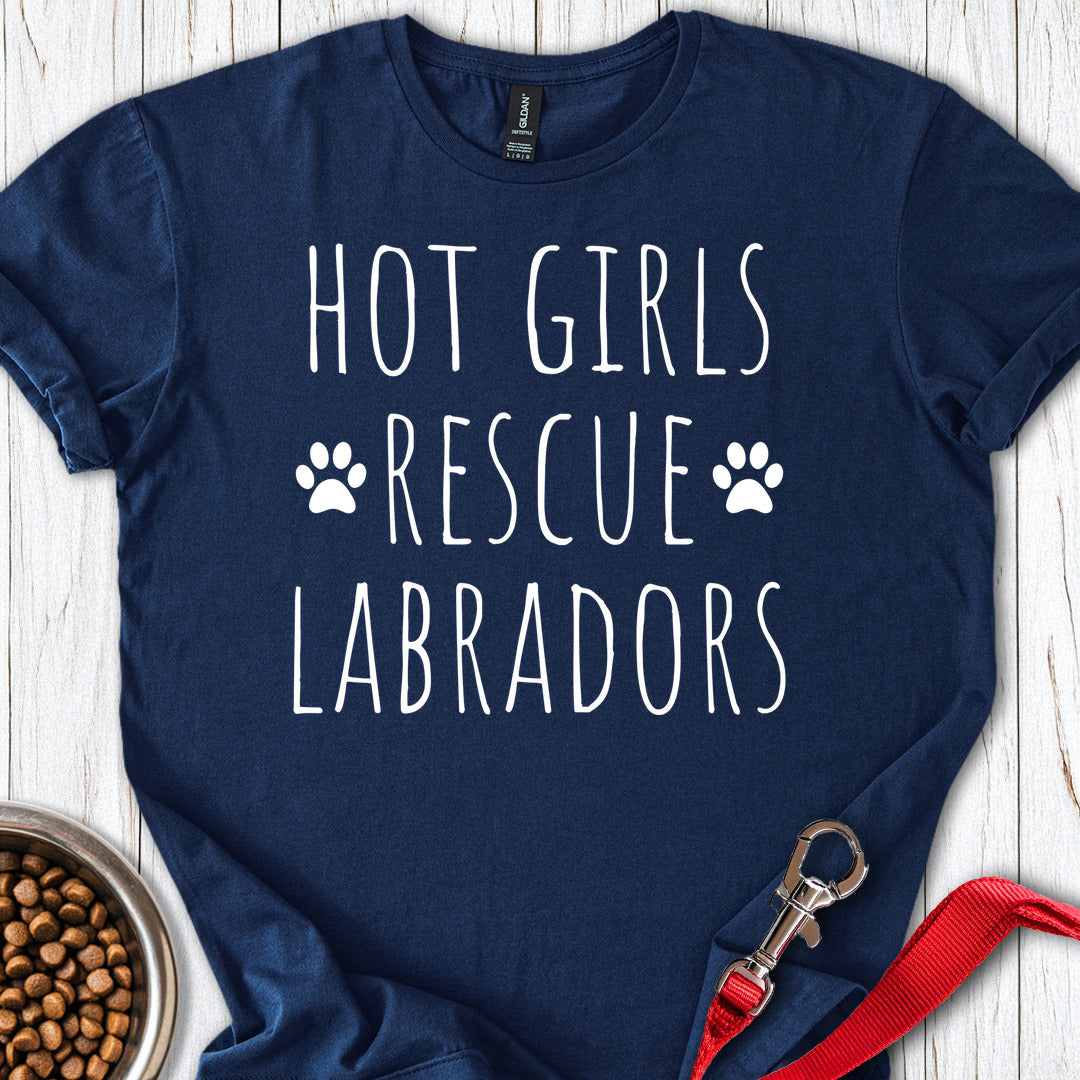 Hot Girls Rescue Labradors Navy