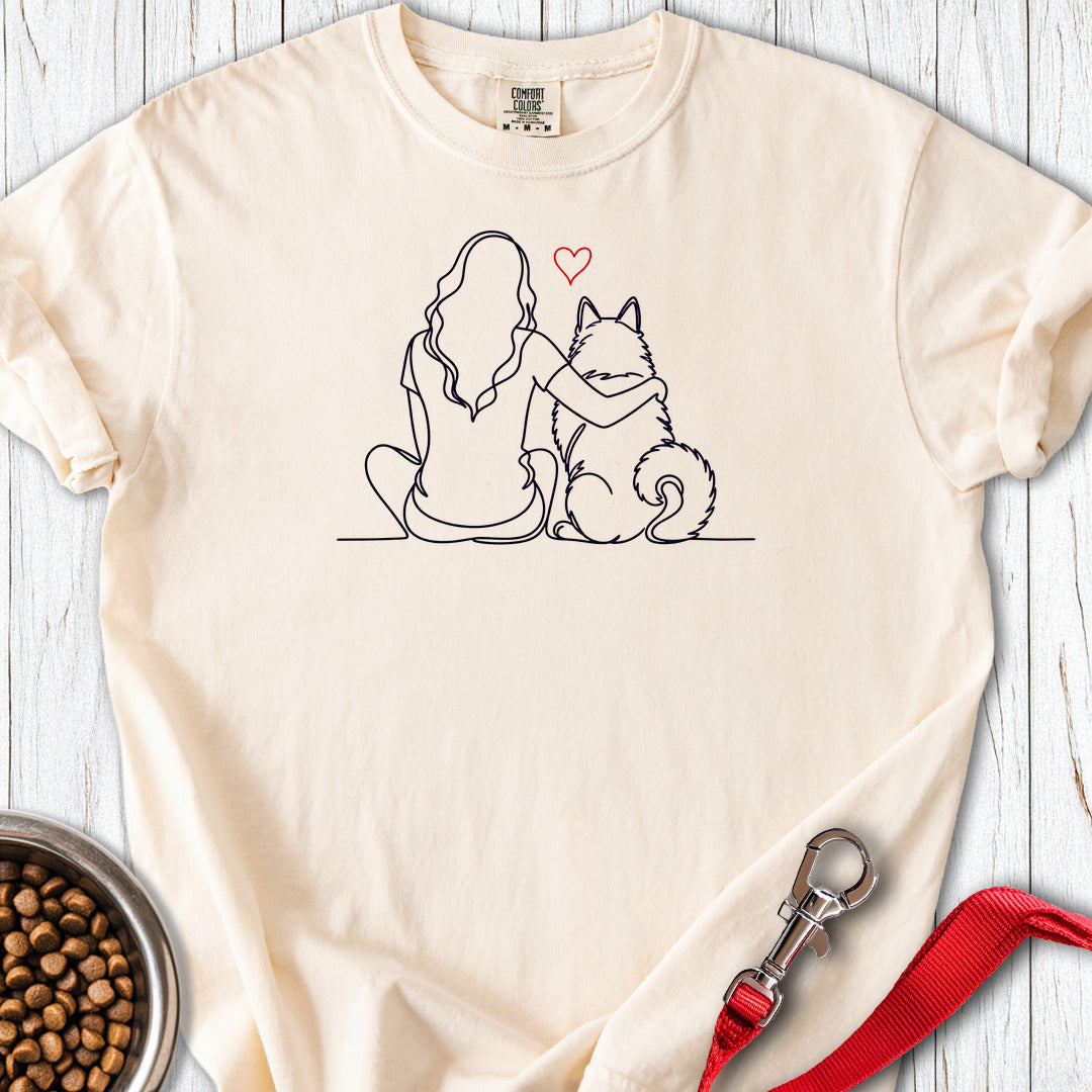 Hug Premium Tee — Ivory
