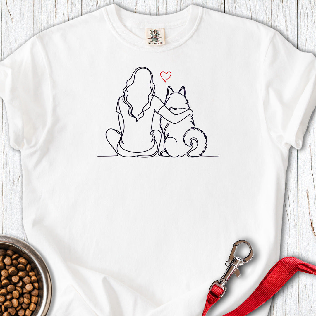 Hug Premium Tee — White