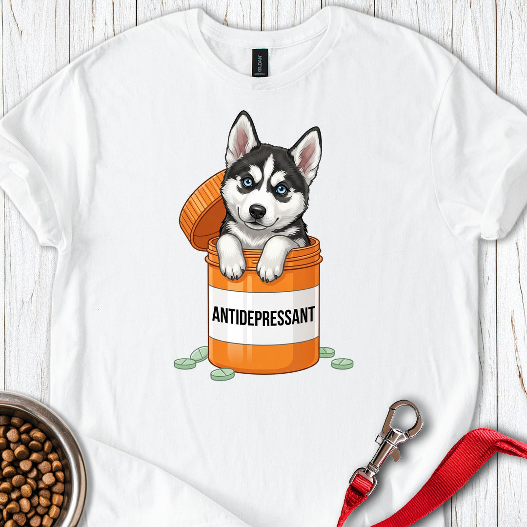 Husky Antidepressant White