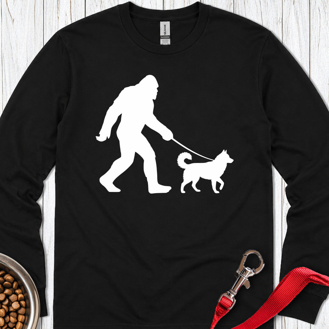 Husky Bigfoot Long Sleeve — Black