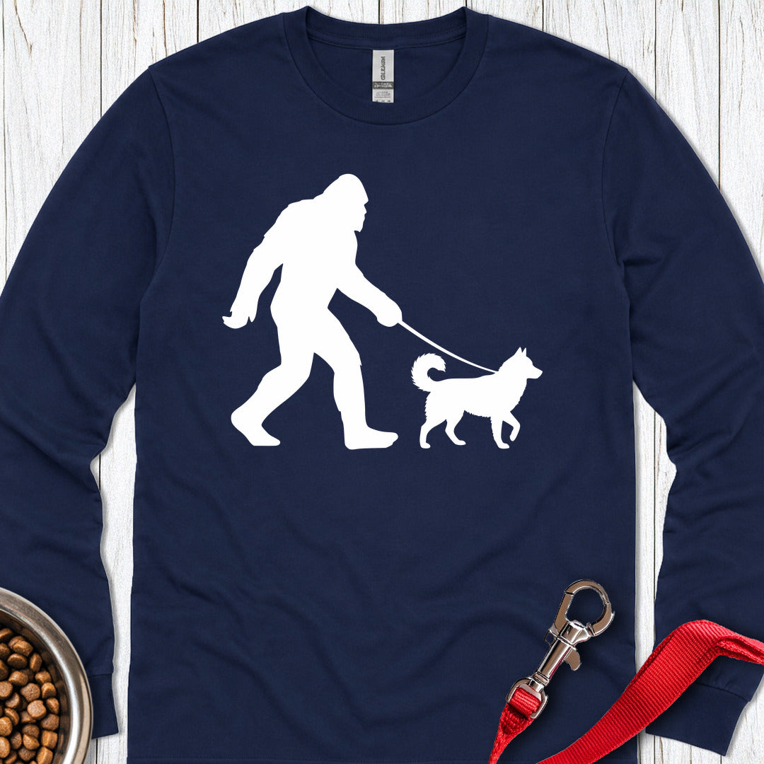Husky Bigfoot Long Sleeve — Navy