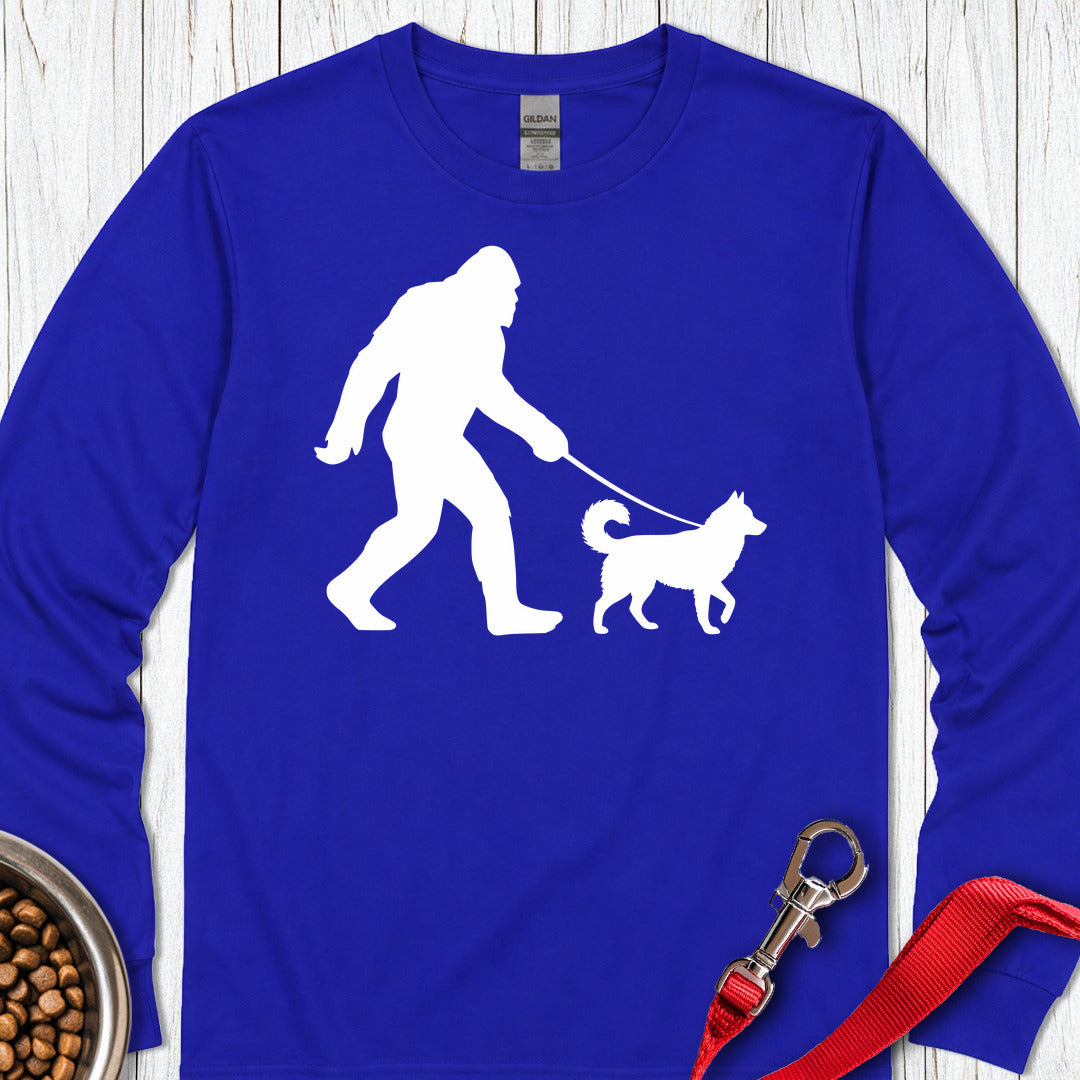 Husky Bigfoot Long Sleeve — Royal