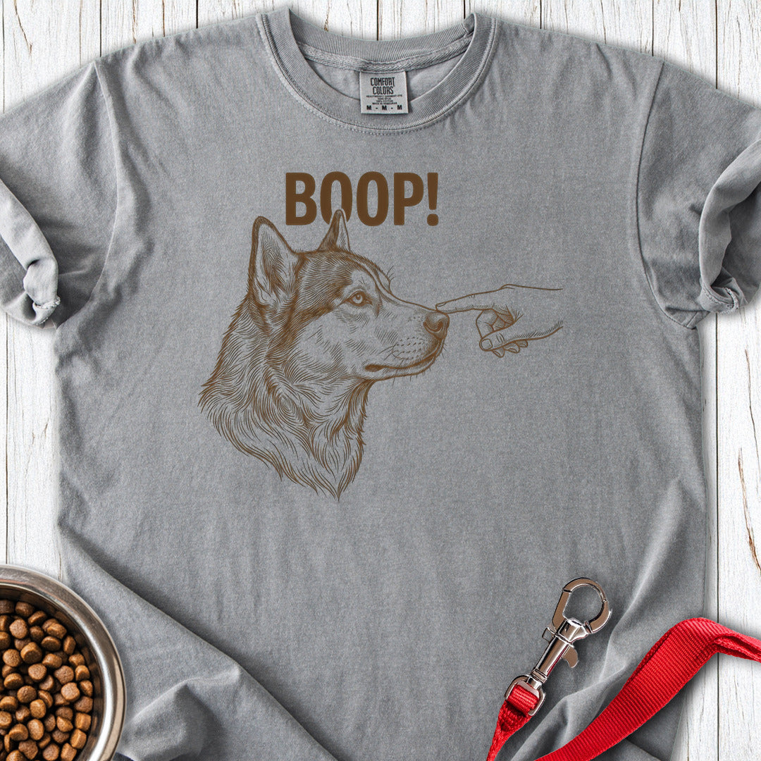 Husky Boop Premium Tee Grey